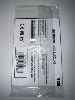 Suicune GameStop Stamped Promo Card 026/094 (New & Factory Sealed) - Image 2