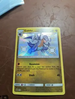 Gabite - SV39/SV94 - Pokemon Hidden Fates Sun & Moon Shiny Rare Card NM - Image 2