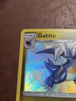 Gabite - SV39/SV94 - Pokemon Hidden Fates Sun & Moon Shiny Rare Card NM - Image 3