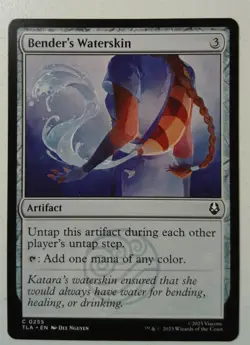Bender's Waterskin *Common* Magic MtG x1 Avatar: The Last Airbender - Image 1