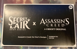 MTG Secret Lair: Assassin's Creed Da Vinci's Designs RAINBOW FOIL - Sealed - Image 1