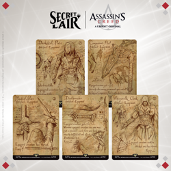 MTG Secret Lair: Assassin's Creed Da Vinci's Designs RAINBOW FOIL - Sealed - Image 2