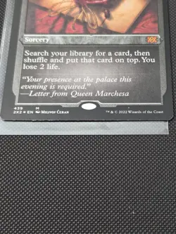 MTG Etched FOIL Imperial Seal Double Masters 2022 - Image 3