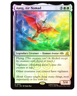 Aang, Air Nomad - Foil Avatar MTG - Image 1