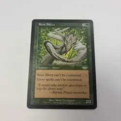 Root Sliver Legions LP Uncommon 137 / 145 MTG Can’t Be Countered 2/2 Creature - Image 1