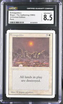 MTG Unlimited ARMAGEDDON CGC 8.5 (9029) Graded Power LPD - Image 1