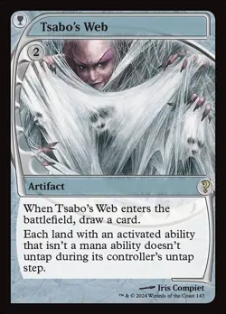 Tsabo's Web (Future Sight) - Mystery Booster 2 - R - #143 - NM - Image 1