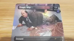 1x Tragic Slip, Secret Lair 7043 Foil, The Office - Kevin, Magic MTG NM 001 - Image 2
