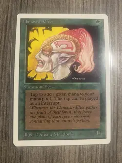 Llanowar Elves Unlimited Edition Regular - Image 1