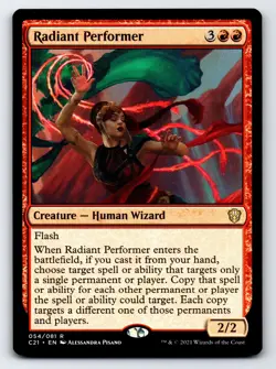 Radiant Performer R Commander 2021 # 54 NM Normal - Image 1