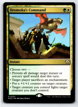 Dromoka's Command R Commander: March of the Machine # 323 NM Normal - Image 1