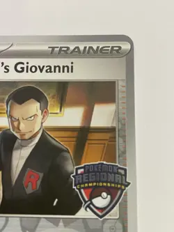 Team Rocket's Giovanni - 174/182 - Pokemon Regional Championship Promo - Image 3