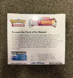 Pokemon TCG Sword & Shield Lost Origin Booster Box 36 Packs Factory Sealed 820650860553 - Image 3