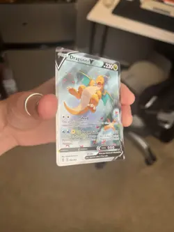 Dragonite V 192/203 Alternate Full Art - Evolving Skies Mint Holo Pokemon TCG - Image 4
