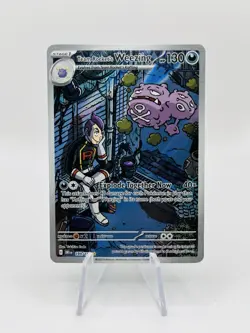 Team Rocket's Weezing Illustration Rare Pokemon SV10: Destined Rivals 199/182 - Image 1