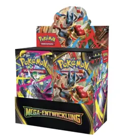 Pokemon Mega-Entwicklung Display 36er Booster Karmesin Purpur NEU OVP Sealed DE - Image 1