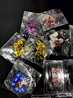 Lot of Official Pokemon TCG Dice And Damage Counters See Photos - Image 3