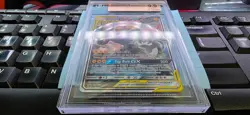 2019 Pokemon Tag Team Tin Pikachu Zekrom GX SM168 Black Star Promo BGS 9.5 - Image 3