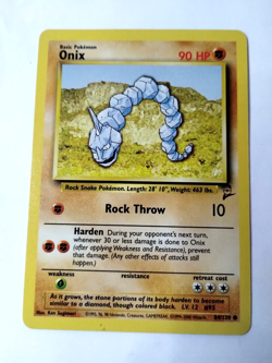 Pokemon TCG Onix Base Set 2 84/130 Regular Unlimited Common - Uncirculated - Image 1