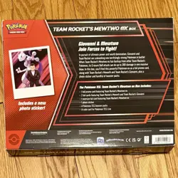 Pokemon TCG - Team Rocket’s Mewtwo EX Box - Destined Rivals & Journey Together - Image 2