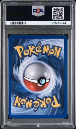 2007 POKEMON POP SER 5 INVERTED BACK #12 PIKACHU-HOLO PSA 8 - Image 2
