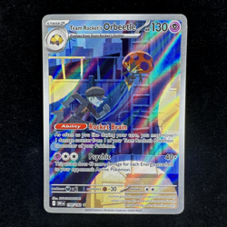 Team Rocket's Orbeetle 198/182 Sv10: Destined Rivals Holo Pokemon TCG Near Mint - Image 1