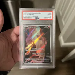 Charmander Illustration Rare PSA 9 2023 Pokemon Mew En-151 #168 - Image 1