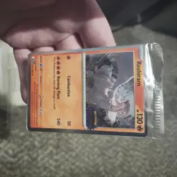 Reshiram 017/094 - sealed! - Pokemon TCG: Phantasmal Flames - NM stamped promo - Image 1