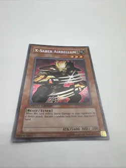 Yu-Gi-Oh X-Saber Airbellum HA01-EN011 Secret Rare Limited Edition LP - Image 1