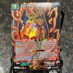 Nuova Shenron Power of Darkness BT15-134 SR Foil Dragon Ball Super Card Game NM - Image 1
