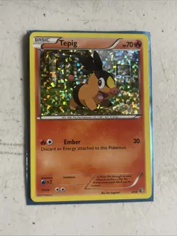 Tepig Holo 3/12 Pokemon Card 2011 McDonalds Promo MP - Image 1