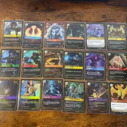 riftbound origins lot 18 foil cards - Image 1