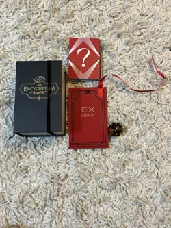 Encyclopedia Secret Lair D26 Die, Book, And Alphabet Cards MTG - Image 1