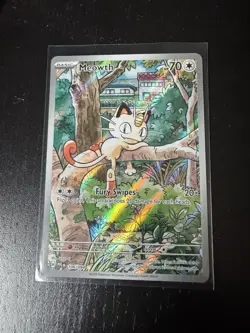 Meowth 106/094 Mega Evolution Phantasmal Flames English Pokemon Card Promo TCG - Image 1