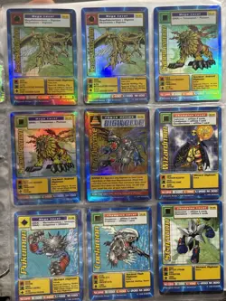 Vintage Digimon Bandai Trading Cards Lot - Image 1