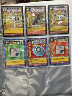 Vintage Digimon Bandai Trading Cards Lot - Image 3