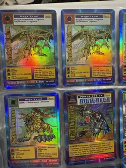 Vintage Digimon Bandai Trading Cards Lot - Image 4
