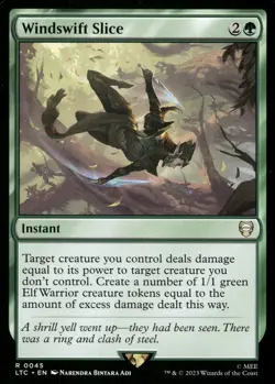 Windswift Slice R Commander: The Lord of the Rings: Tales of Middle-earth 45 NM - Image 1