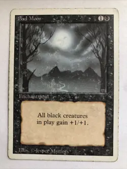 Bad Moon X1 Revised HP Cond See Pics Front Back - Image 1
