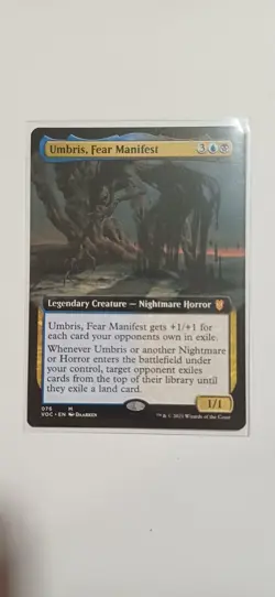 Umbris, Fear Manifest | Extended Art | MTG | VOW | Near Mint | English EN - Image 1