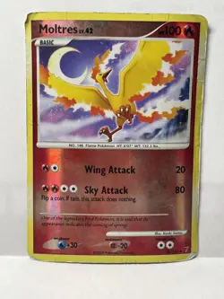 Moltres 36/147 - Platinum: Supreme Victors - Holo Rare - 2009 Pokemon TCG - HP - Image 1
