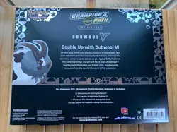 Pokemon TCG CHAMPION'S PATH: DUBWOOL V | COLLECTION BOX | FACTORY SEALED - Image 2