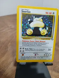 Pokemon TCG Snorlax Jungle 11/64 Holo Unlimited Holo Rare LP+/NM - Image 2