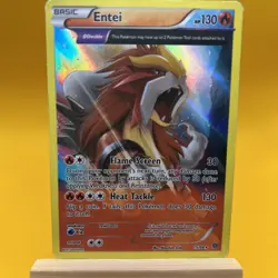 Pokemon TCG Entei Ancient Origins 15/98 Reverse Holo Holo Rare MP - Image 1