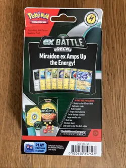 Pokemon Set of 4 ex Battle Deck SEALED! Houndoom Melmetal Victini Miraidon Sets! - Image 3