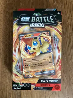Pokemon Set of 4 ex Battle Deck SEALED! Houndoom Melmetal Victini Miraidon Sets! - Image 4