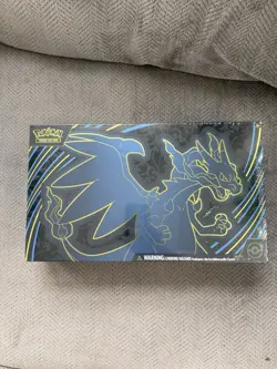 Pokemon Mega Charizard X Ultra-Premium Collection Phantasmal Flames UPC IN HAND! - Image 1