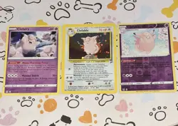 Pokemon TCG Clefable 005/130 Base Set2 Holo Rare "1999-2000 Wizards" WOTC +bonus - Image 1
