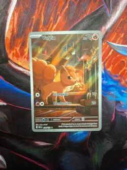 Vulpix ME01: Mega Evolution #138/132 Illustration Rare Pokemon TCG Pack Fresh - Image 1