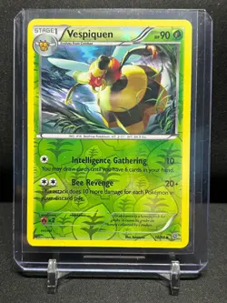 Vespiquen 10/98 Reverse Holo Pokemon 2015 XY Ancient Origins - MP/LP - Image 1
